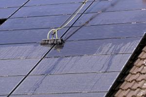Nettoyage de panneaux solaires à Nantes
